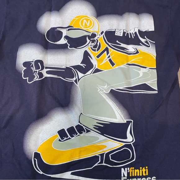 Mens N’finiti express double sided graphic tee size XL - Picture 11 of 11